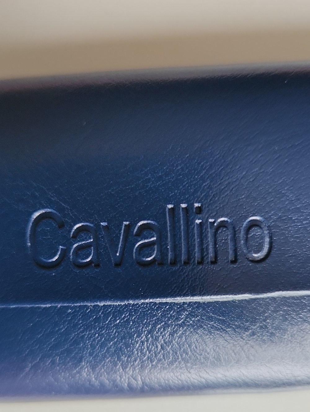 Men's Leather Wallet in Deep Blue